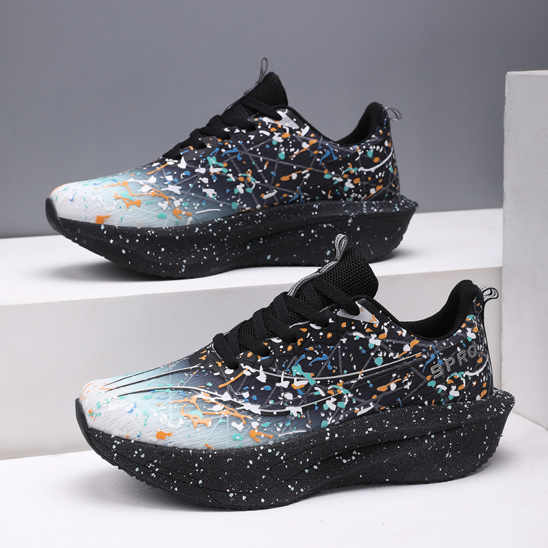 Tênis de corrida masculino, un - Breathable Mesh Athletic Shoes avaliação e preço
