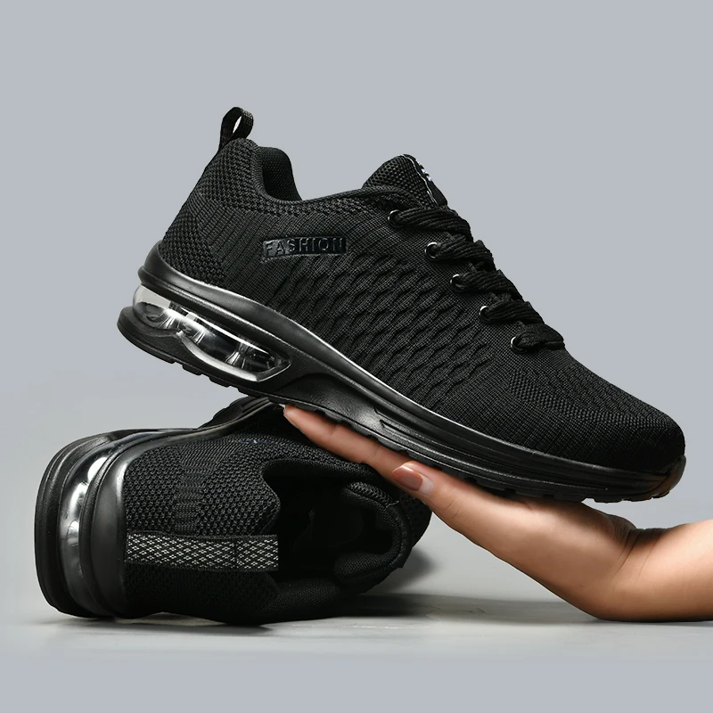 Homens tênis de corrida rendas - Breathable Mesh Athletic Shoes avaliação e preço