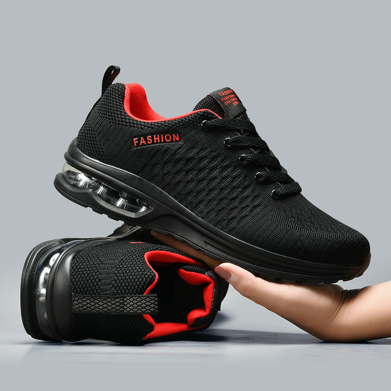 Homens tênis de corrida rendas - Breathable Mesh Athletic Shoes avaliação e preço