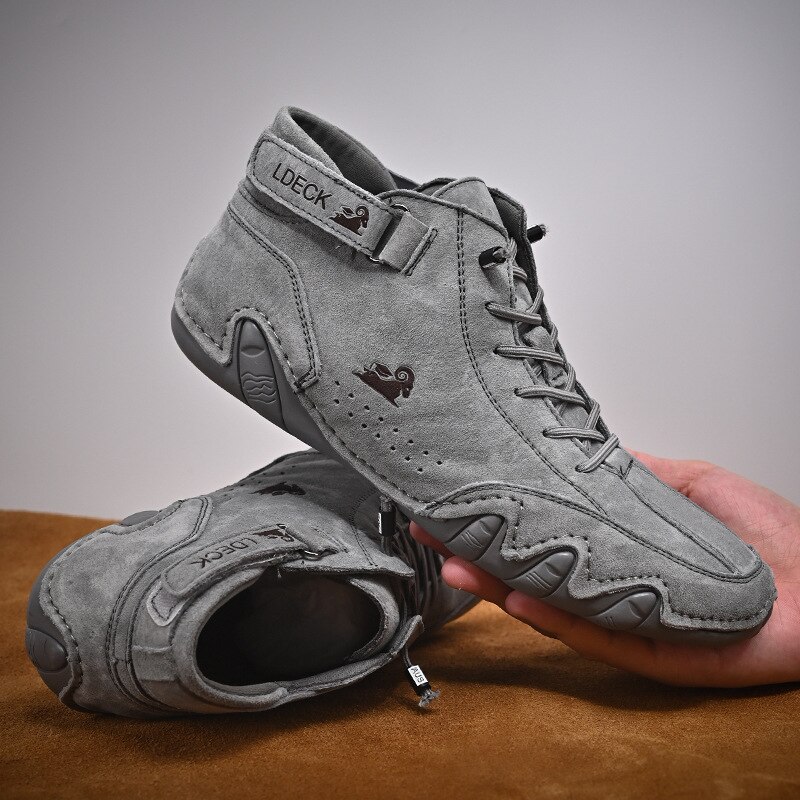 Botas casuais masculinas de mo - Waterproof Goretex Running Shoes avaliação e preço