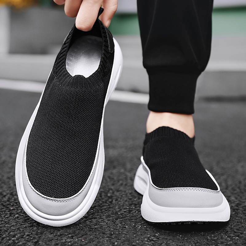 2025 novos sapatos masculinos  - Breathable Mesh Athletic Shoes avaliação e preço